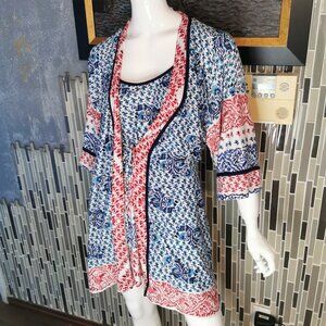 In Bloom by Jonquil Women's 2 Piece Robe and Nightgown Set Size XS/S 0465